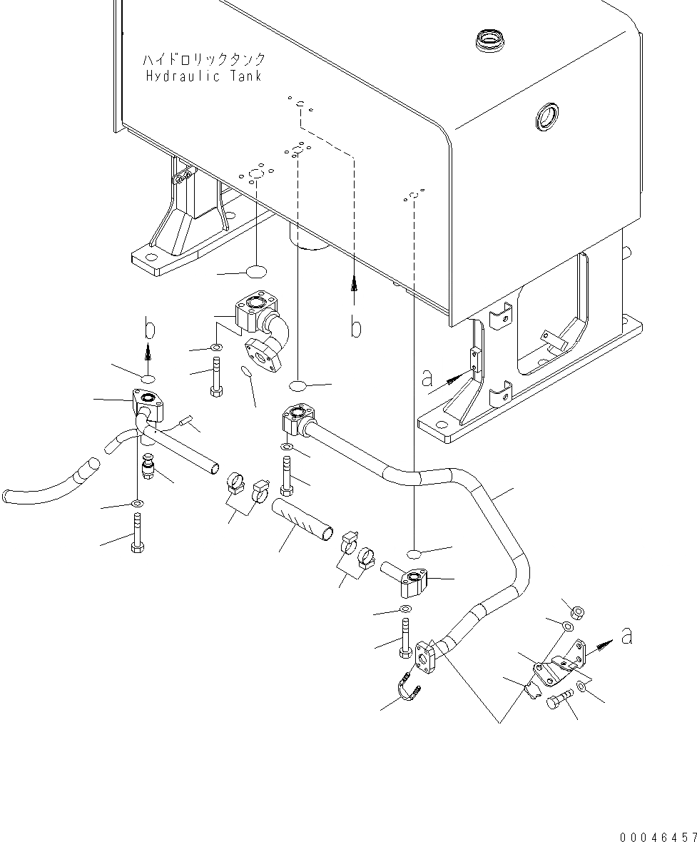 Схема запчастей Komatsu WA500-6 - ДВЕРЦЫ КАПОТА (ГИДРОЛИНИЯ) (/) M ЧАСТИ КОРПУСАS И КРЫШКИ