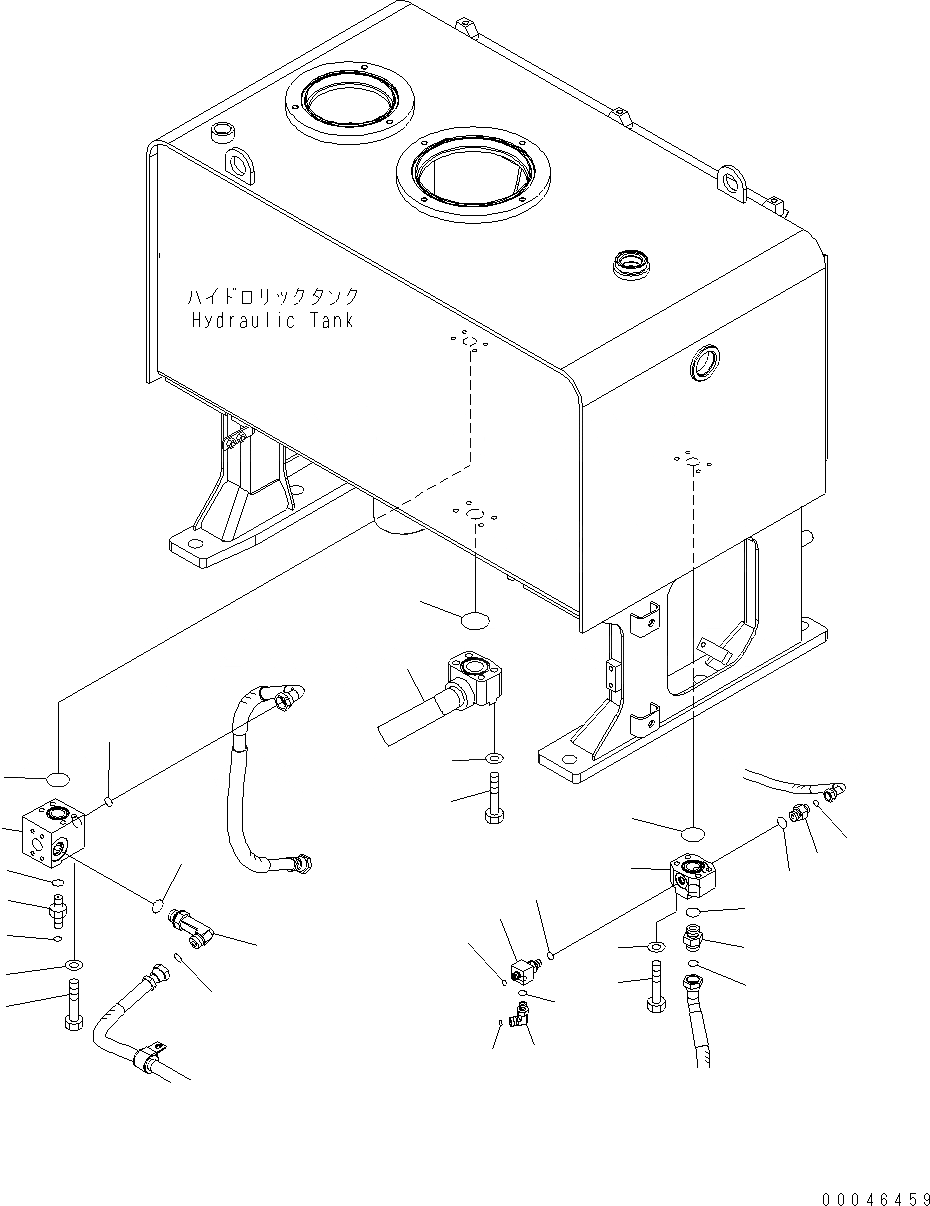 Схема запчастей Komatsu WA500-6 - ДВЕРЦЫ КАПОТА (ГИДРОЛИНИЯ) (/) M ЧАСТИ КОРПУСАS И КРЫШКИ