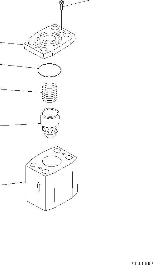 Схема запчастей Komatsu WA600-1H - КОНТРОЛЬНЫЙ КЛАПАН(ДЛЯ ЭКСТРЕННОГО УПРАВЛЕНИЯ) РУЛЕВ. УПРАВЛЕНИЕ И СИСТЕМА УПРАВЛЕНИЯ