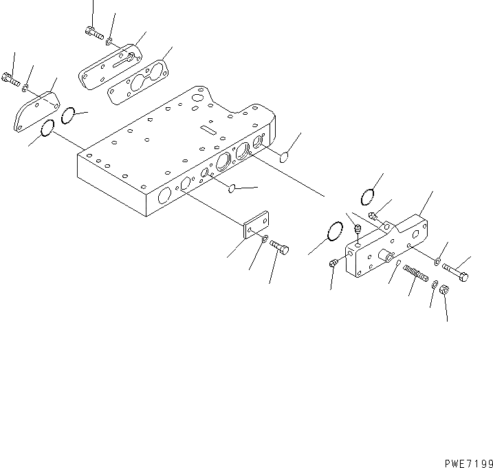 Схема запчастей Komatsu WA600-3 - КЛАПАН УПРАВЛЕНИЯ ТРАНСМИССИЕЙ (/) (COVER) ГИДРОТРАНСФОРМАТОР И ТРАНСМИССИЯ