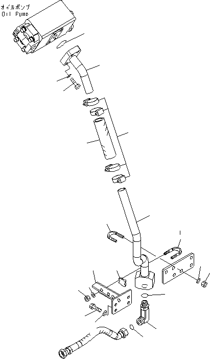 Схема запчастей Komatsu WA600-6 - ТОРМОЗНАЯ ГИДРОЛИНИЯ (ЛИНИЯ ОХЛАЖДЕНИЯ¤ ЗАДН.) (ВСАСЫВ. ТРУБЫ¤ /) (С ТОРМОЗ. ОХЛАЖД-Е)(№-) КАБИНА ОПЕРАТОРА И СИСТЕМА УПРАВЛЕНИЯ