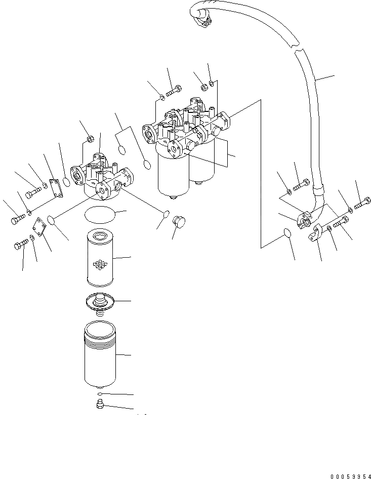 Схема запчастей Komatsu WA600-6 - COMPO КОРПУС (МАСЛЯНЫЙ ФИЛЬТР ТРАНСМИССИИ)(№-) КАБИНА ОПЕРАТОРА И СИСТЕМА УПРАВЛЕНИЯ