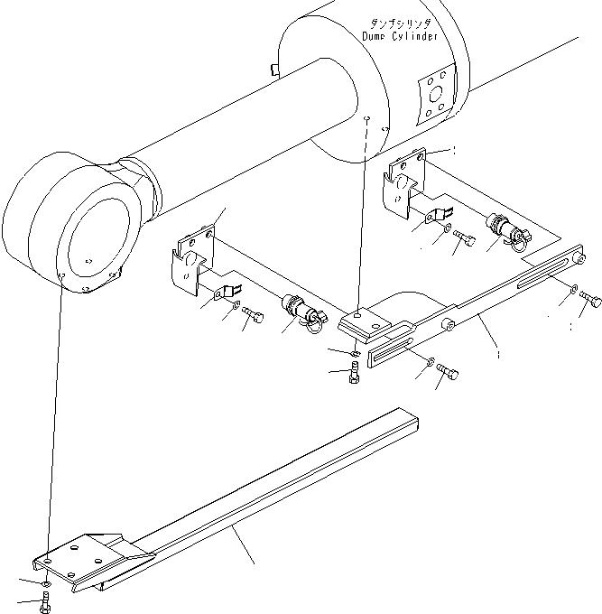 Схема запчастей Komatsu WA600-6 - ПОЗИЦИОНЕР КОВША(ДЛЯ КОРОТК. LIFT СТРЕЛА)(№-) КАБИНА ОПЕРАТОРА И СИСТЕМА УПРАВЛЕНИЯ