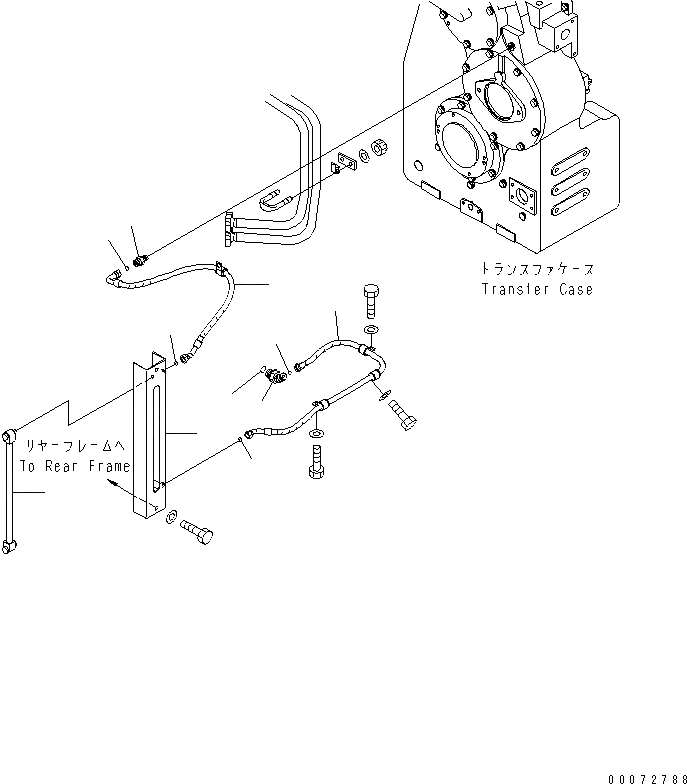 Схема запчастей Komatsu WA600-6R - ГИДРОТРАНСФОРМАТОР И ТРАНСМИССИЯ (GAUGE) ГИДРОТРАНСФОРМАТОР И ТРАНСМИССИЯ