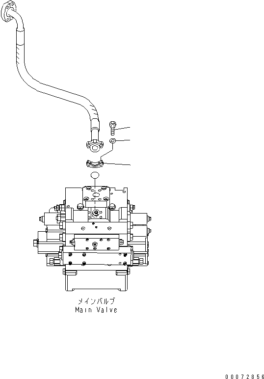 Схема запчастей Komatsu WA600-6R - АККУМУЛЯТОР ЛИНИЯ КОМПОНЕНТЫ (ДЛЯ ECSS) ГИДРАВЛИКА