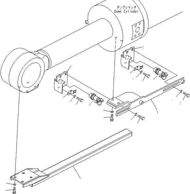 Схема запчастей Komatsu WA600-6R - ПОЗИЦИОНЕР КОВША(ДЛЯ КОРОТК. LIFT СТРЕЛА)(№-) КАБИНА ОПЕРАТОРА И СИСТЕМА УПРАВЛЕНИЯ