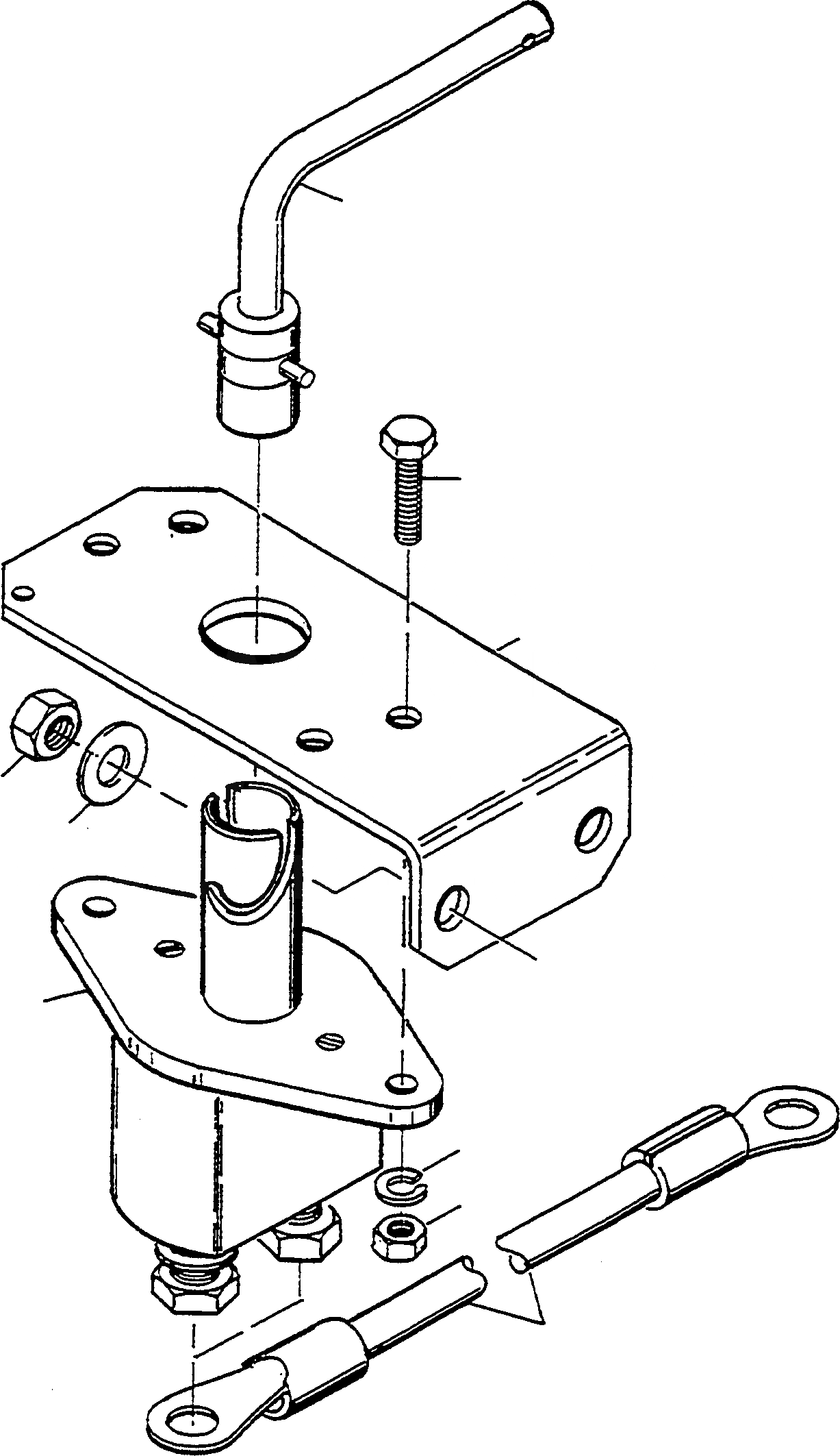 Схема запчастей Komatsu WA60-1 - АККУМУЛЯТОР ОСНОВН. ПЕРЕКЛЮЧАТЕЛЬ ЭЛЕКТРИЧ. СИСТЕМА