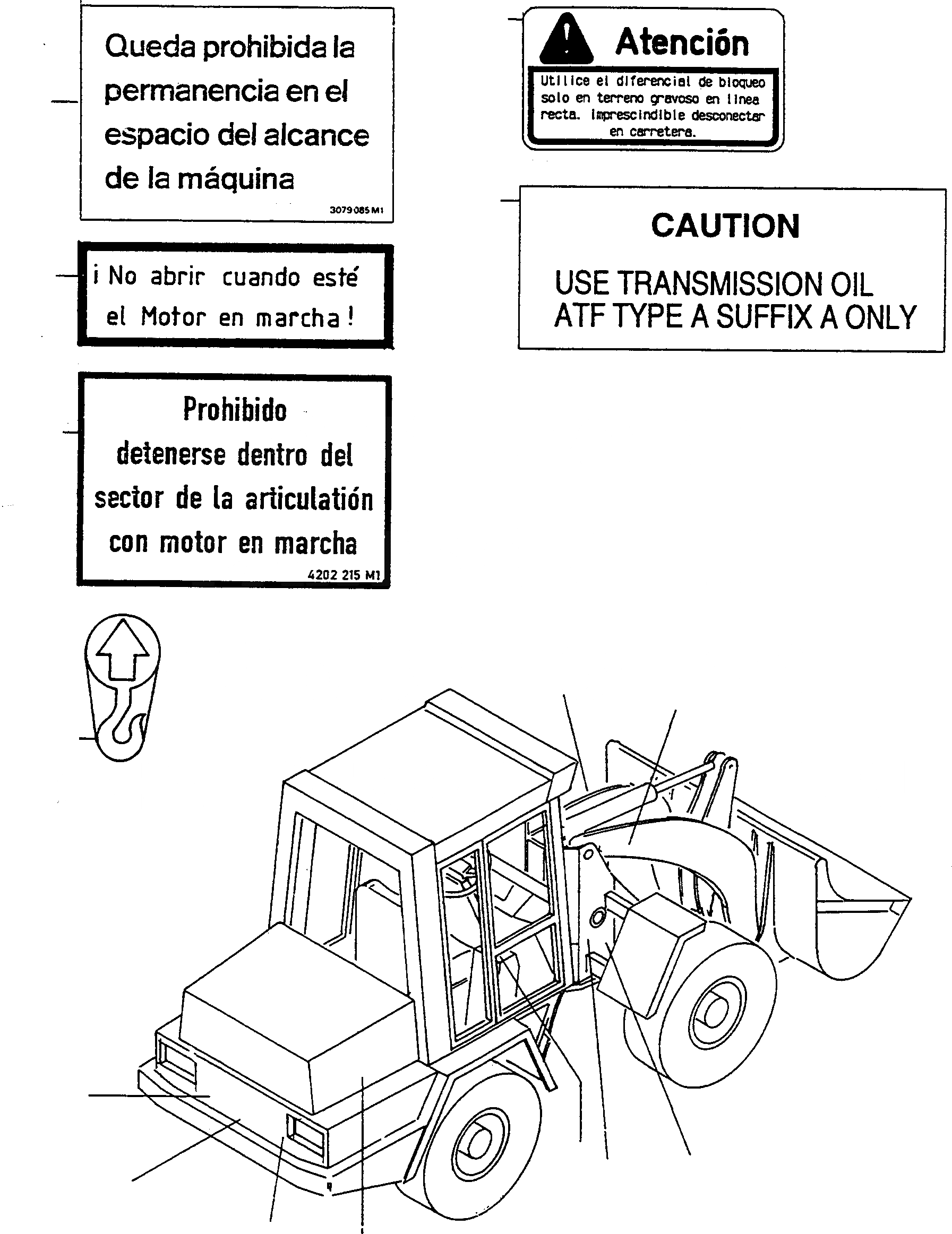 Схема запчастей Komatsu WA60-1 - ТАБЛИЧКИS, ИСПАНИЯ ИНСТРУМЕНТ, АКСЕССУАРЫ, БУКВЕНН.
