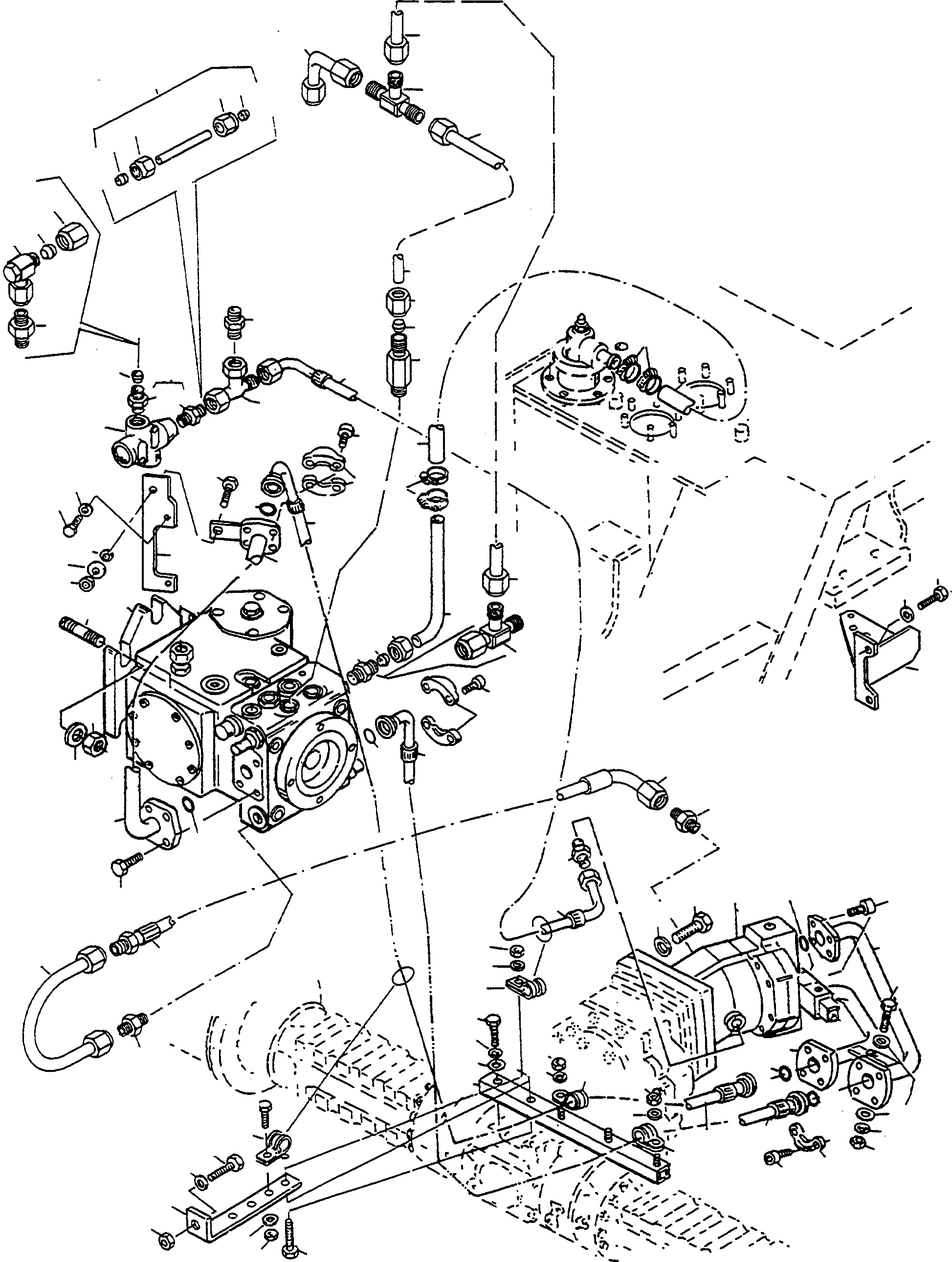 Схема запчастей Komatsu WA60-1 - HYDROSTAT ТРАНСМИССИЯ ТРАНСМИССИЯ, КРЕСТОВИНА