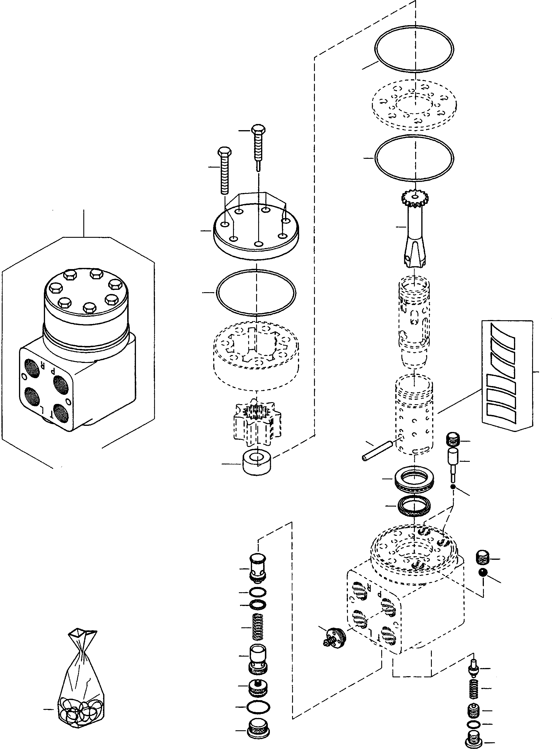 Схема запчастей Komatsu WA60-1 - РУЛЕВ. УПРАВЛЕНИЕ БЛОК РУЛЕВ. УПРАВЛЕНИЕ, РУЛЕВ. УПРАВЛЕНИЕ КРЕПЛЕНИЕ