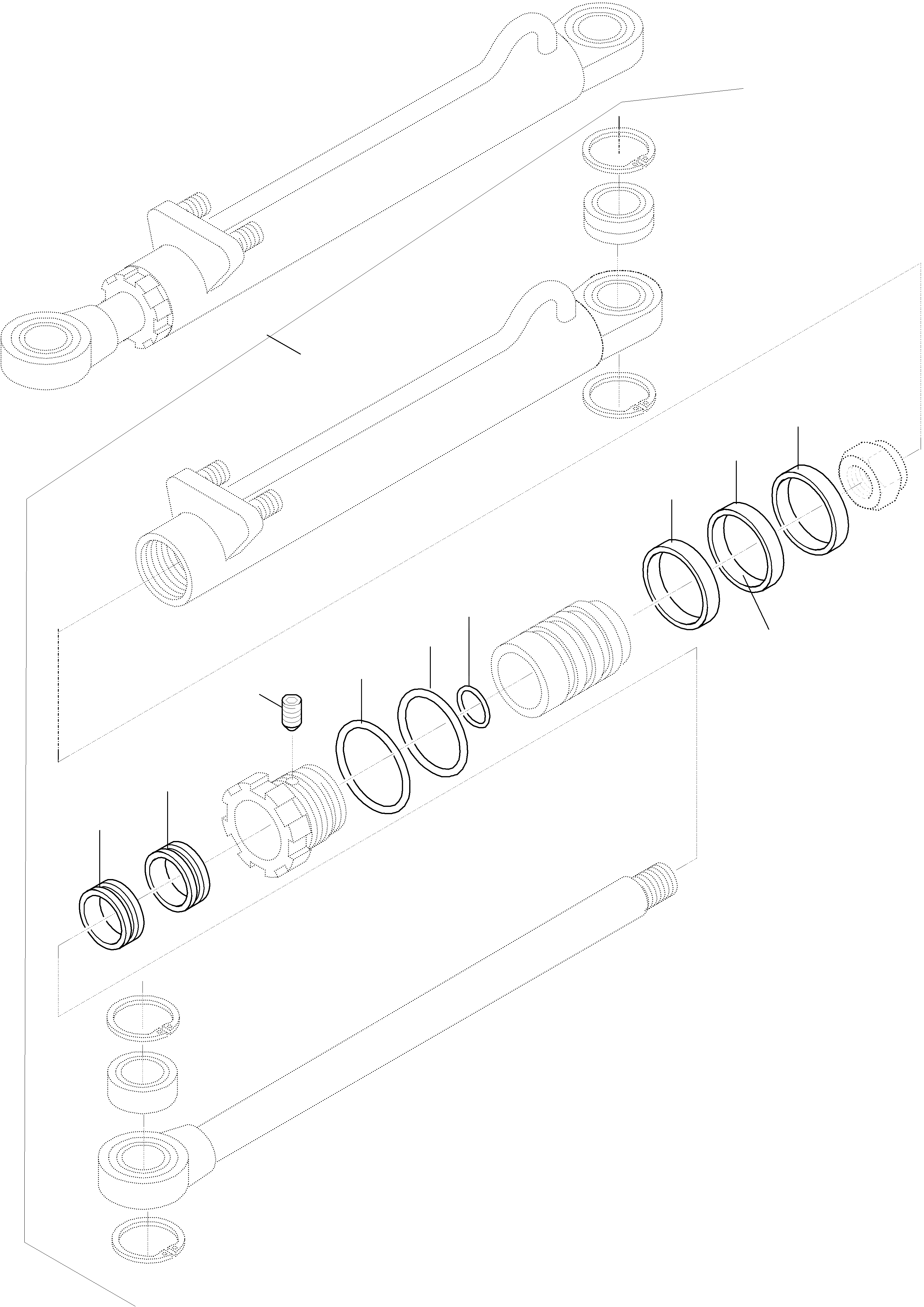 Схема запчастей Komatsu WA65-3 - ЦИЛИНДР РУЛЕВ. УПР-Я, КОМПЛЕКТ ПРОКЛАДОК 7 РУЛЕВ. УПРАВЛЕНИЕ