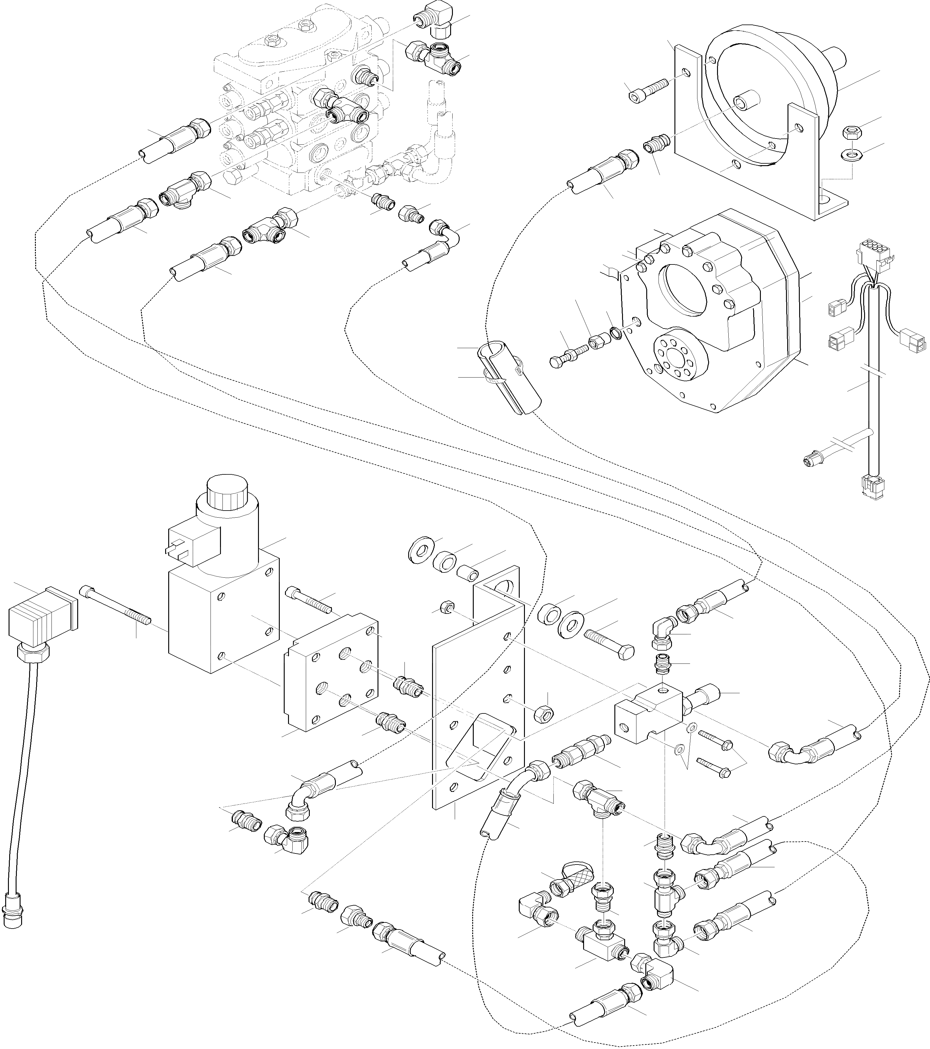 Схема запчастей Komatsu WA65-3 - A.L.S. ОБОРУД-Е ОБОРУД-Е