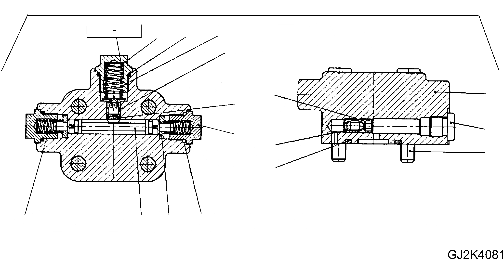 Схема запчастей Komatsu WA65-6 - ГИДРАВЛ ДВИГАТЕЛЬ (ВНУТР. ЧАСТИ) (/) Y ОСНОВН. КОМПОНЕНТЫ И РЕМКОМПЛЕКТЫ