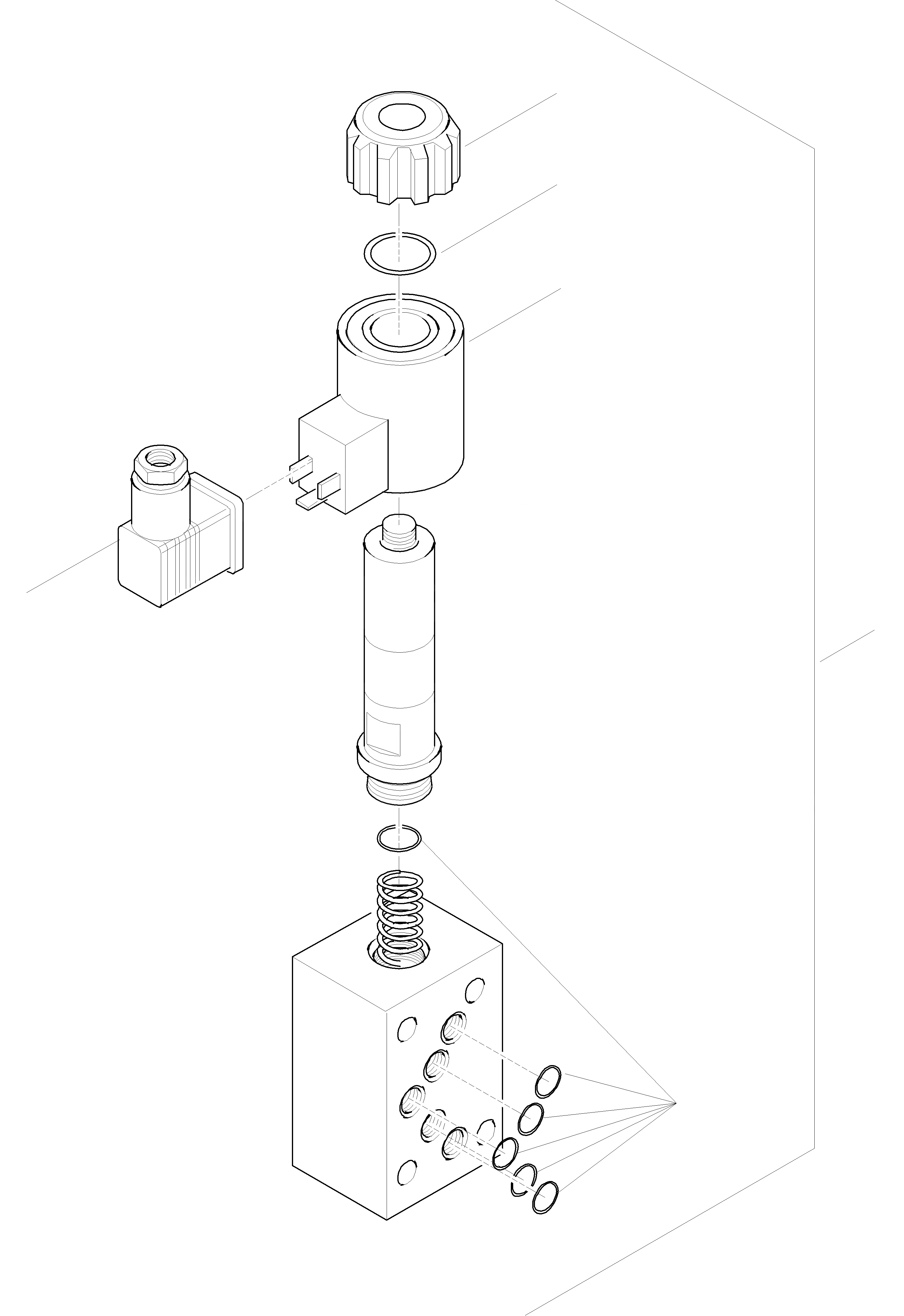 Схема запчастей Komatsu WA65PT-3 HA050075 - HA0500108 - A.L.S. СОЛЕНОИДНЫЙ КЛАПАН ОБОРУД-Е
