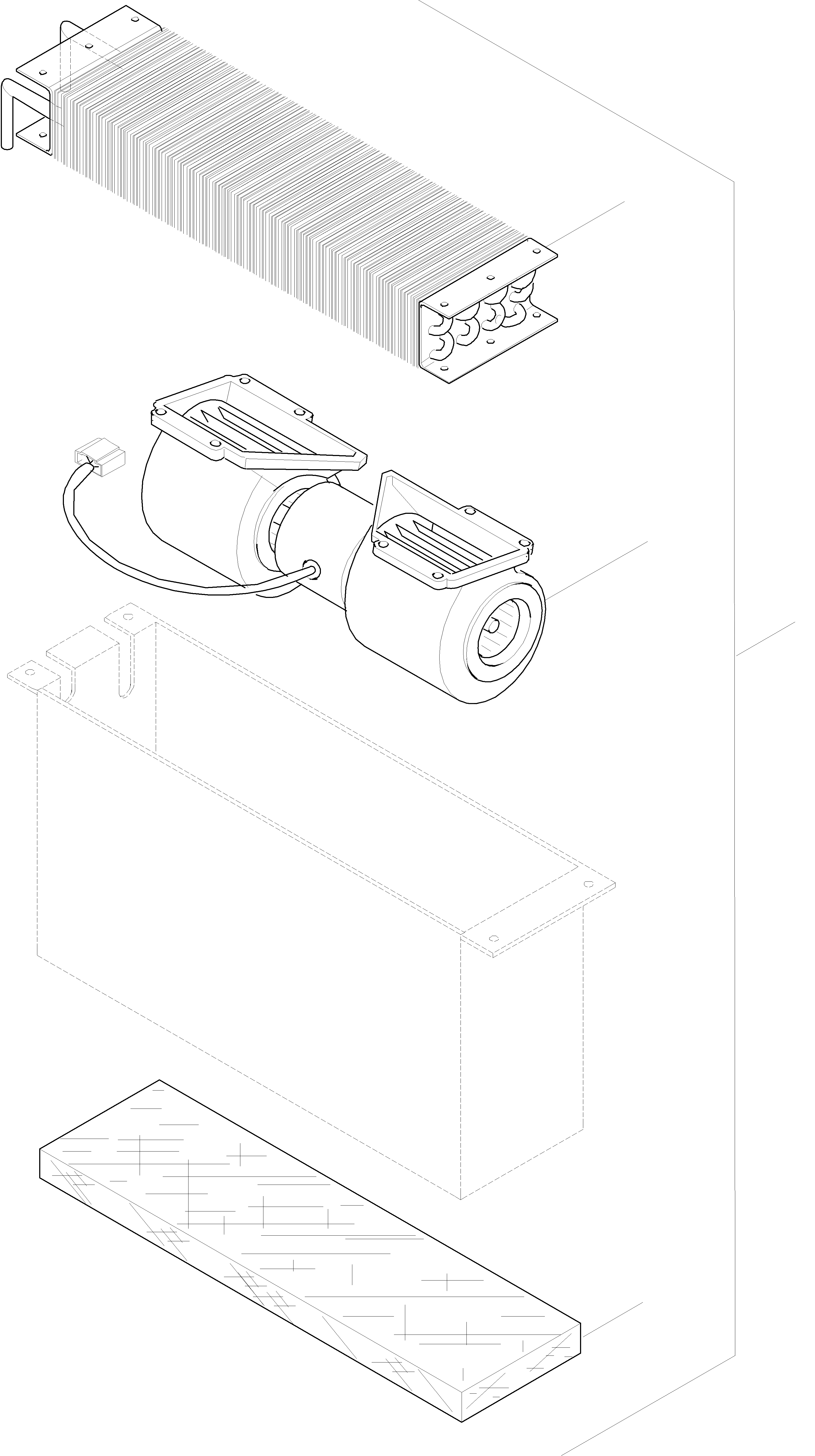 Схема запчастей Komatsu WA65PT-3 HA050075 - HA0500108 - ОБОГРЕВАТЕЛЬ. ОБОГРЕВАТЕЛЬ.