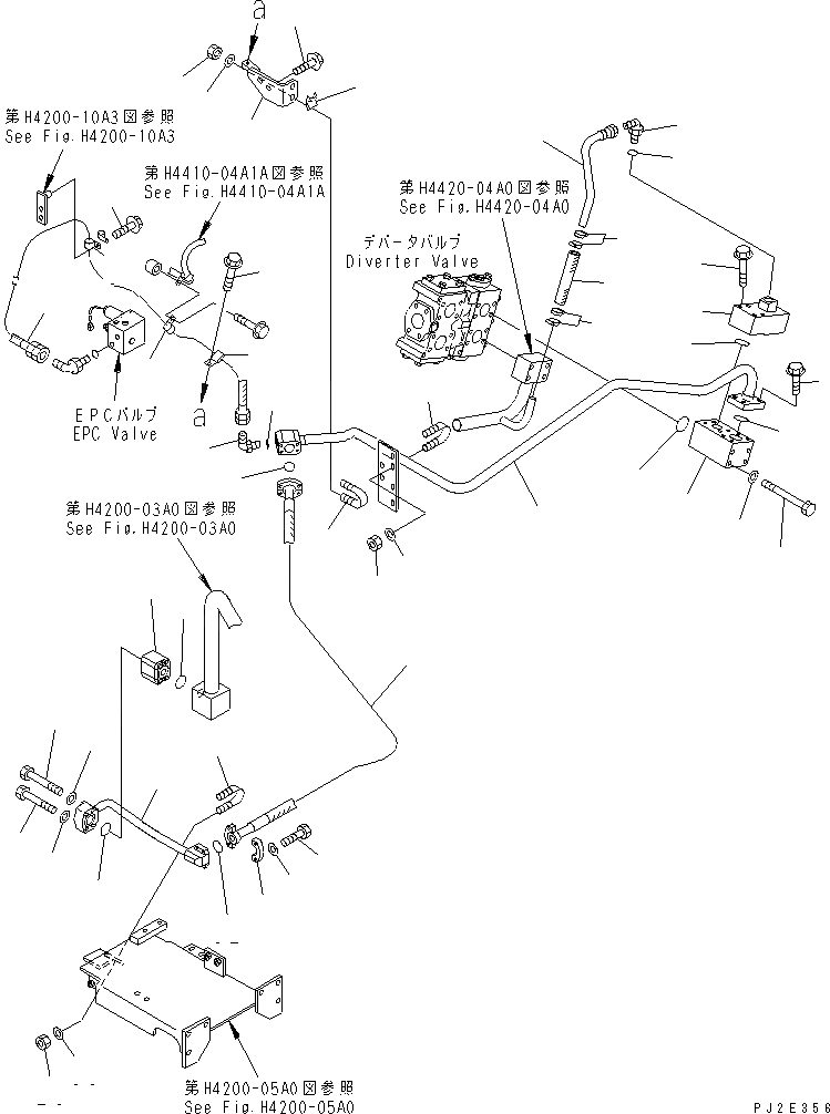 Схема запчастей Komatsu WA700-3 - ГИДРОЛИНИЯ ЭКСТРЕННОГО УПРАВЛЕНИЯ (ГЛАВН. ЛИНИЯ) (С ADVANCED УПРАВЛ-Е ДЖОЙСТИКОМ)(№-7) ГИДРАВЛИКА