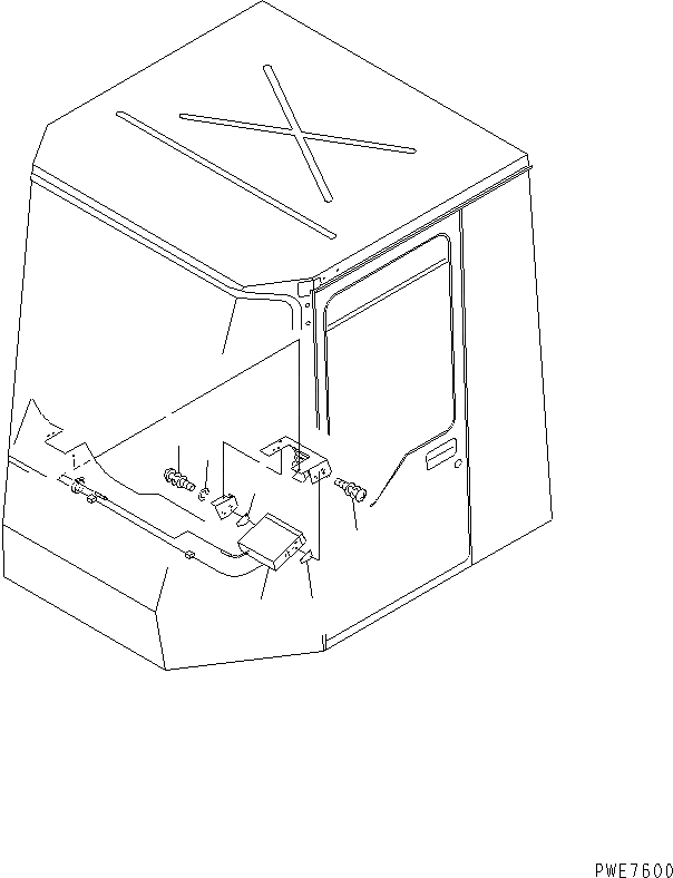 Схема запчастей Komatsu WA700-3 - РАДИО¤ AM/FM (ДЛЯ ЯПОН.) КАБИНА ОПЕРАТОРА И СИСТЕМА УПРАВЛЕНИЯ