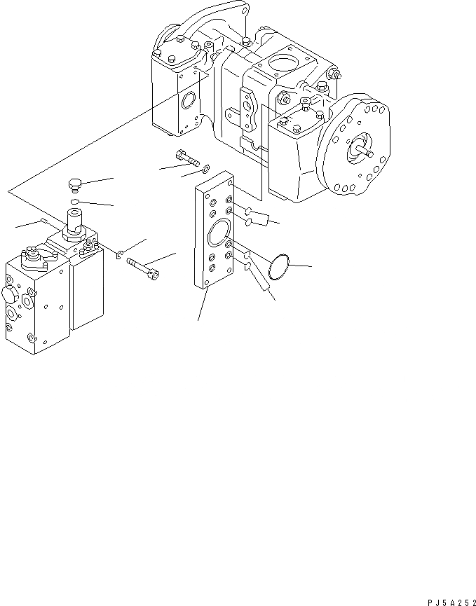 Схема запчастей Komatsu WA700-3 - ПОГРУЗ. НАСОС (/) (ДЛЯ ACTIVE РАБОЧ.ING)(№-) ОСНОВН. КОМПОНЕНТЫ И РЕМКОМПЛЕКТЫ
