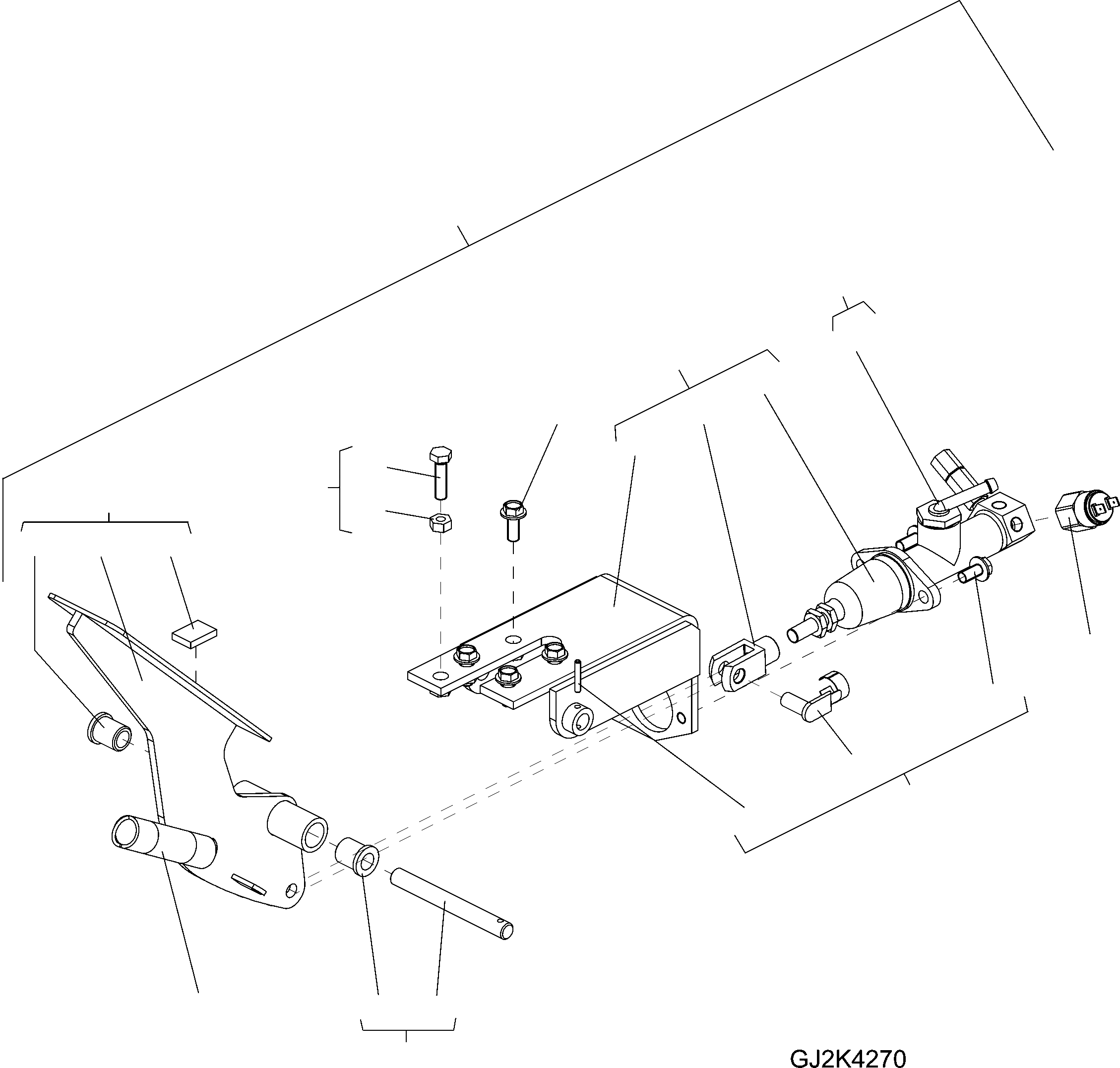 Схема запчастей Komatsu WA70-5 - ТОРМОЗ. СИСТЕМА, EXECUTION ТОРМОЗ. СИСТЕМА, EXECUTION 