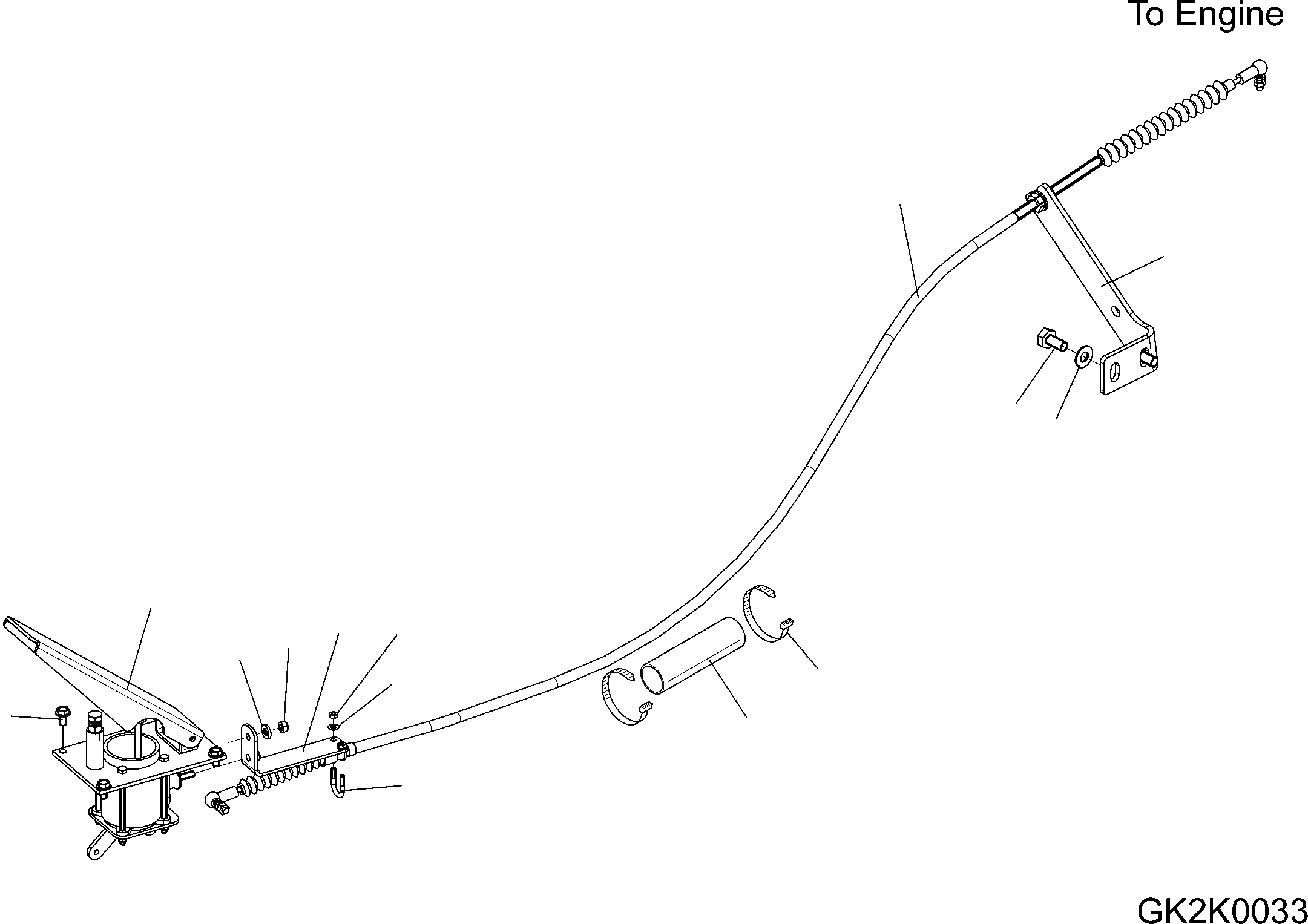 Схема запчастей Komatsu WA70-6 - УПРАВЛ-Е ДВИГАТЕЛЕМ K OPERATORґS ОБСТАНОВКА И СИСТЕМА УПРАВЛЕНИЯ
