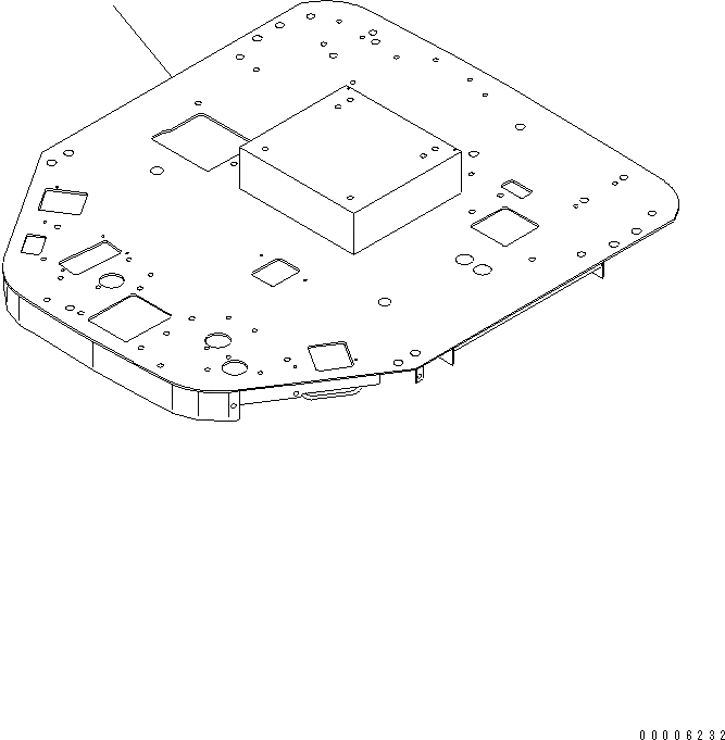 Схема запчастей Komatsu WA80-3 - ПОЛ (С ТАХОГРАФОМ)(№8-) OPERATIORS ОБСТАНОВКА И СИСТЕМА УПРАВЛЕНИЯ