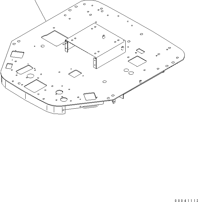 Схема запчастей Komatsu WA80-3 - ПОЛ (С ТАХОГРАФОМ)(№-) OPERATIORS ОБСТАНОВКА И СИСТЕМА УПРАВЛЕНИЯ