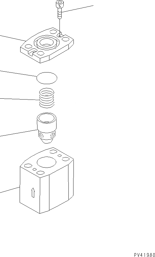 Схема запчастей Komatsu WA800-1 - КОНТРОЛЬНЫЙ КЛАПАН(ДЛЯ ИЗ НАСОСА В КЛАПАН ЛИНИЯ) УПРАВЛ-Е РАБОЧИМ ОБОРУДОВАНИЕМ