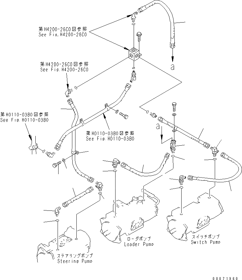 Схема запчастей Komatsu WA800-3 - ТРАНСМИССИЯ (НАСОС ВОЗВРАТН. ЛИНИЯ)(№8-) ГИДРОТРАНСФОРМАТОР И ТРАНСМИССИЯ