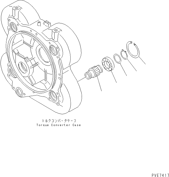 Схема запчастей Komatsu WA800-3 - ГИДРОТРАНСФОРМАТОР НАСОС ГИДРОТРАНСФОРМАТОР И ТРАНСМИССИЯ