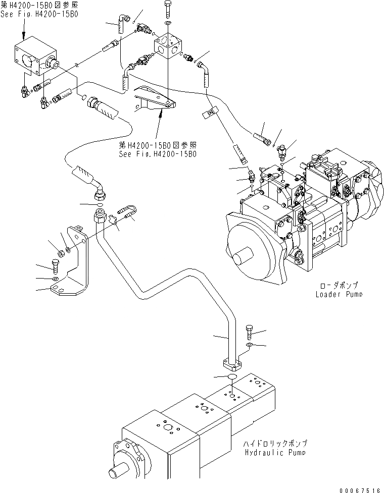 Схема запчастей Komatsu WA800-3E0 - ГИДРОТРАНСФОРМАТОР И ТРАНСМИССИЯ (ЛИНИЯ КЛАПАНА PPC¤ ЗАДН. /)(№7-) ГИДРОТРАНСФОРМАТОР И ТРАНСМИССИЯ