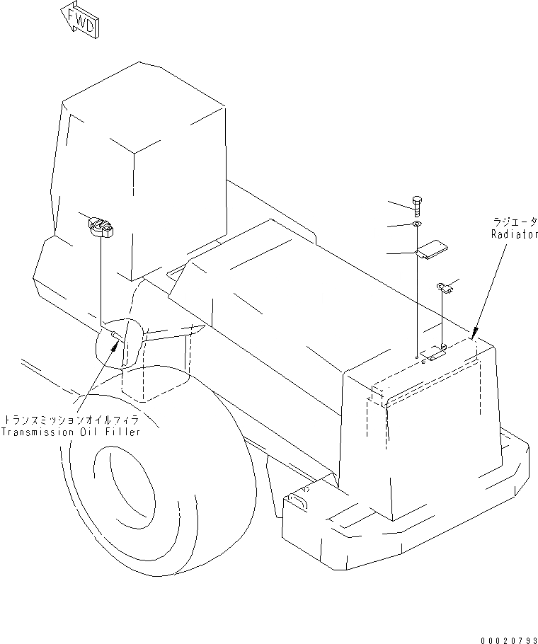 Схема запчастей Komatsu WA800L-3 - КАПОТ (ЗАЩИТА РАДИАТОРА /) (С ЗАЩИТА ОТ ВАНДАЛИЗМА) ЧАСТИ КОРПУСА