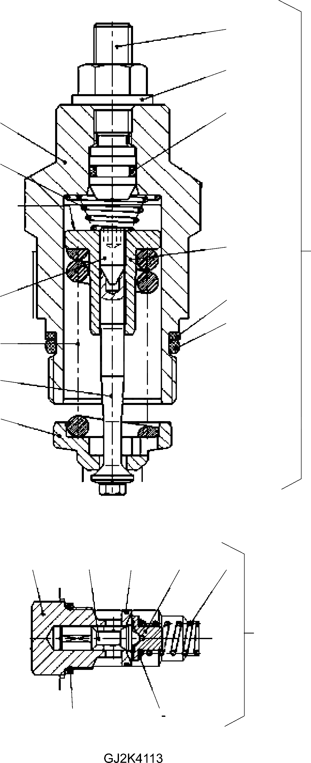 Схема запчастей Komatsu WA80-5 20 km - AXIAL ПОРШЕНЬ НАСОС AXIAL ПОРШЕНЬ НАСОС