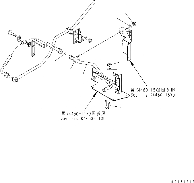 Схема запчастей Komatsu WA900-3E0 - УПРАВЛ-Е ТОРМОЗОМ (РАДИАТОР ХЛАДАГЕНТ QUICK FILL ТРУБЫ) (MINING СПЕЦ-Я.)(№-) КАБИНА ОПЕРАТОРА И СИСТЕМА УПРАВЛЕНИЯ