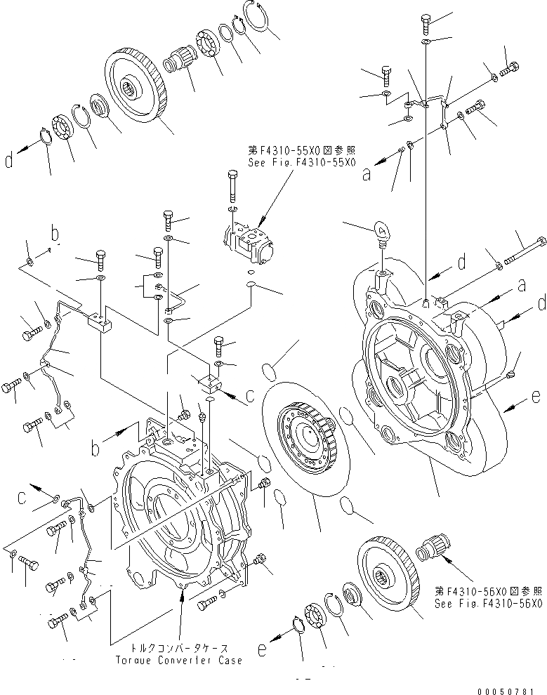 Схема запчастей Komatsu WA900-3 - P.T.O ПРИВОД (TODAKA СПЕЦ-Я.)(№(79)-) ГИДРОТРАНСФОРМАТОР И ТРАНСМИССИЯ