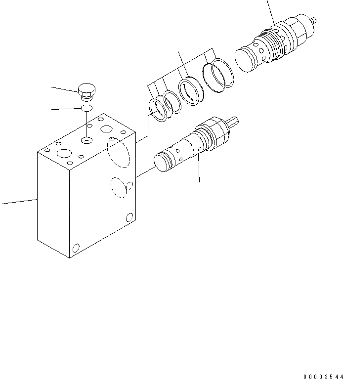 Схема запчастей Komatsu WA900-3 - ПРИВОД ВЕНТИЛЯТОРА (ПРИОРИТЕТН. КЛАПАН)(№9-) ГИДРАВЛИКА