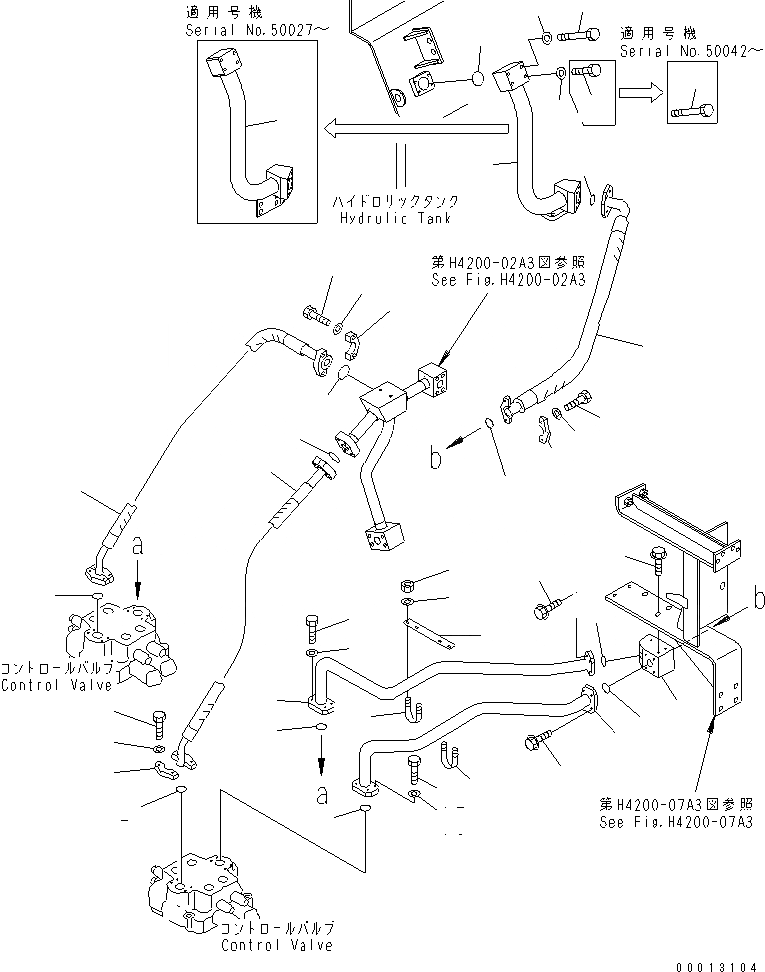 Схема запчастей Komatsu WA900-3 - ГИДРАВЛ ЛИНИЯ (ЗАПРАШИВАЮЩ. КЛАПАН - УПРАВЛЯЮЩ. КЛАПАН) (ПРОХОДНОЙ ФИЛЬТР)(№-9) ГИДРАВЛИКА