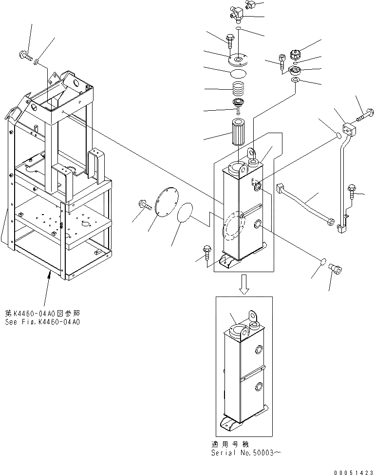 Схема запчастей Komatsu WA900-3 - УПРАВЛ-Е ТОРМОЗОМ (ТОРМОЗ. МАСЛ. БАК) (RIO TINTO СПЕЦ-Я.)(№7-9) КАБИНА ОПЕРАТОРА И СИСТЕМА УПРАВЛЕНИЯ