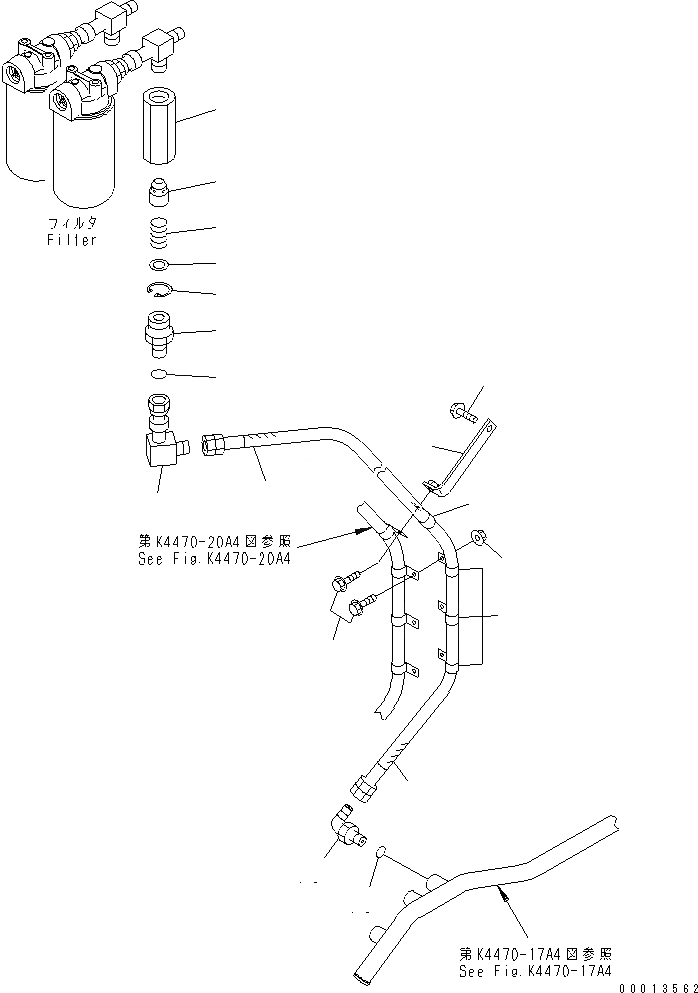 Схема запчастей Komatsu WA900-3 - ТОРМОЗНАЯ ГИДРОЛИНИЯ (ОХЛАДИТЕЛЬ ЛИНИЯ) (/7) (С ВСАСЫВ. ВЕНТИЛЯТОРОМ)(№-9) КАБИНА ОПЕРАТОРА И СИСТЕМА УПРАВЛЕНИЯ