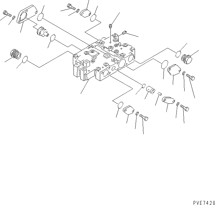 Схема запчастей Komatsu WA900L-3 - КЛАПАН УПРАВЛЕНИЯ ТРАНСМИССИЕЙ (/) ГИДРОТРАНСФОРМАТОР И ТРАНСМИССИЯ