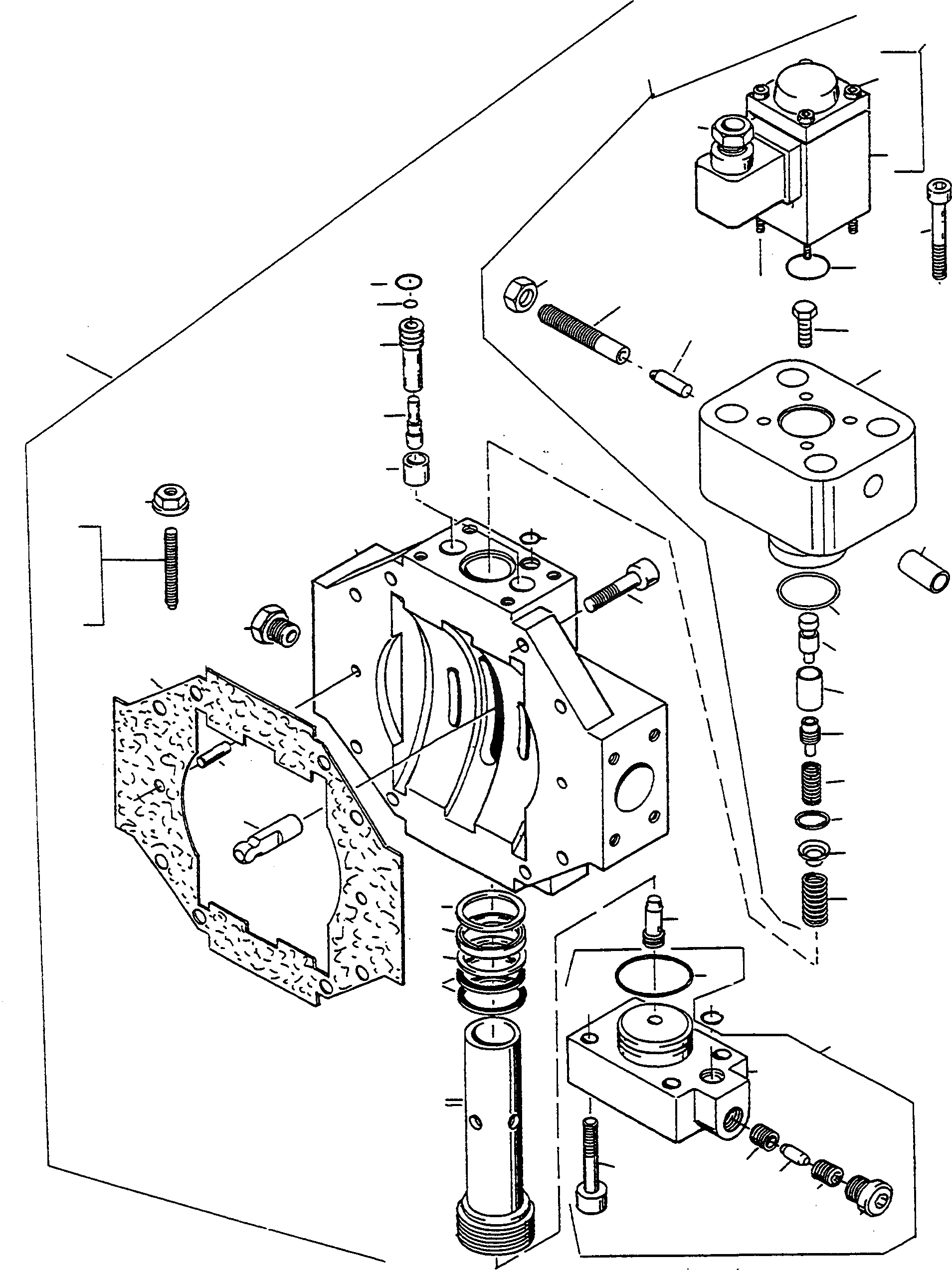 Схема запчастей Komatsu WA90-1 - VARIATOR ТРАНСМИССИЯ, КРЕСТОВИНА
