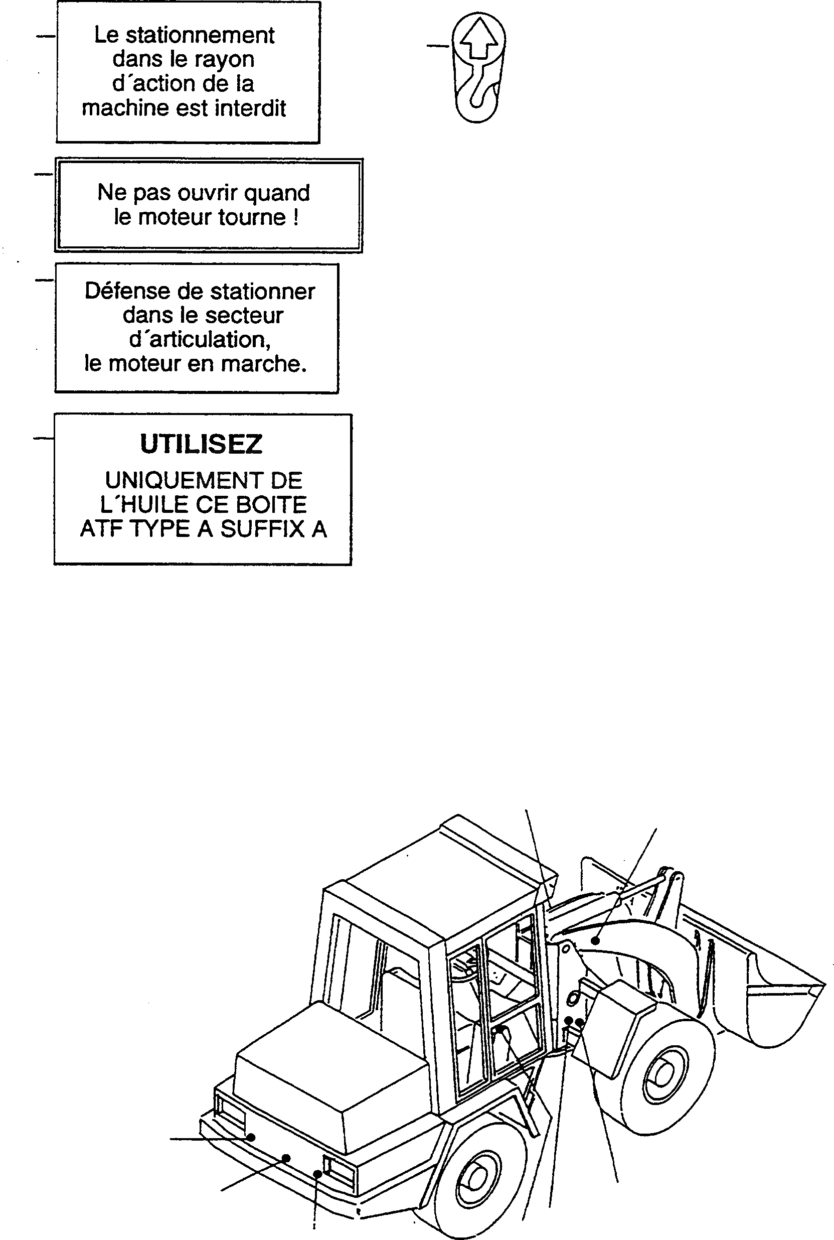 Схема запчастей Komatsu WA90-1 - ТАБЛИЧКИS, ФРАНЦИЯ ИНСТРУМЕНТ, АКСЕССУАРЫ, БУКВЕНН.
