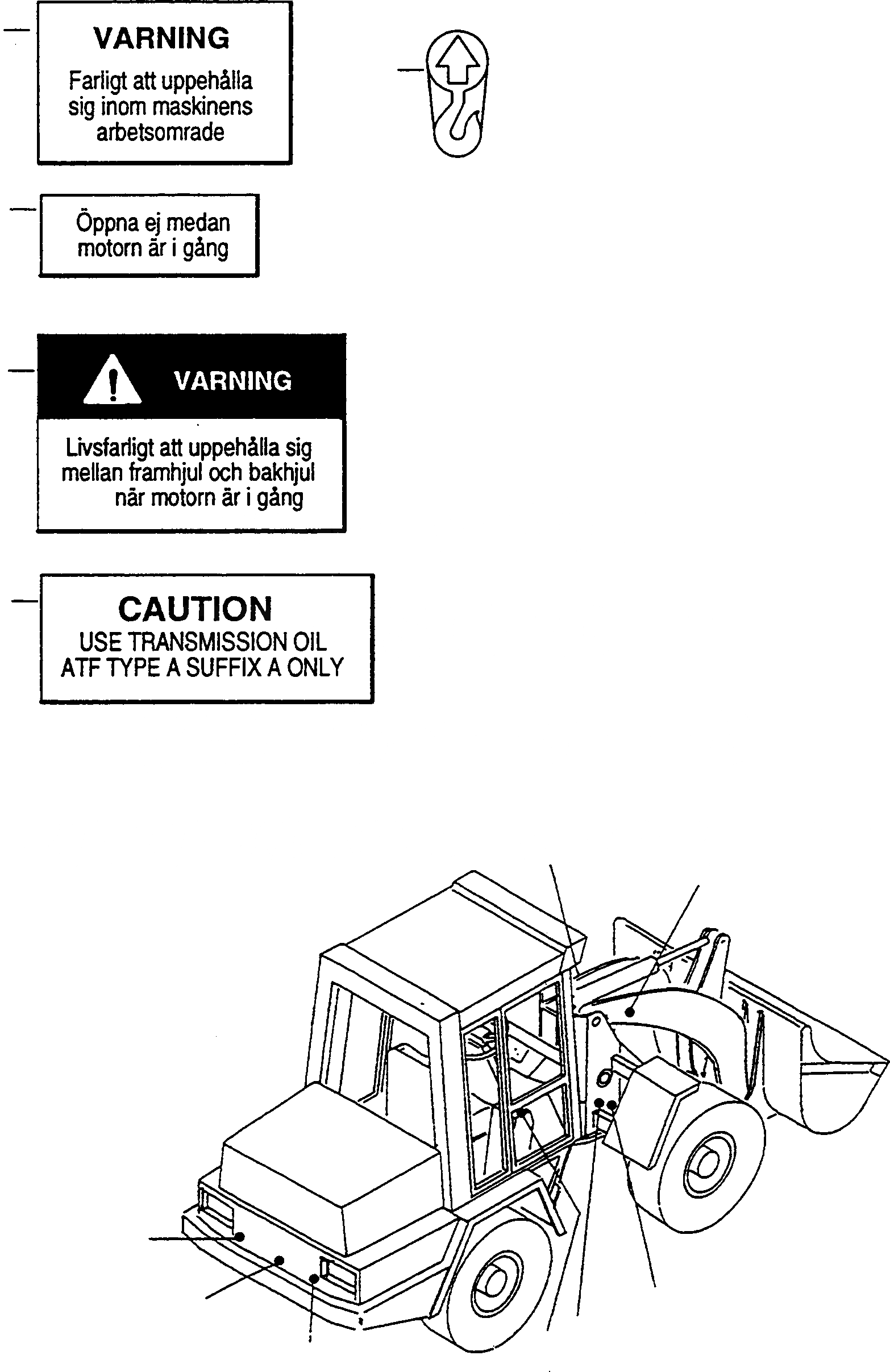Схема запчастей Komatsu WA90-1 - ТАБЛИЧКИS, SWEDISH ИНСТРУМЕНТ, АКСЕССУАРЫ, БУКВЕНН.