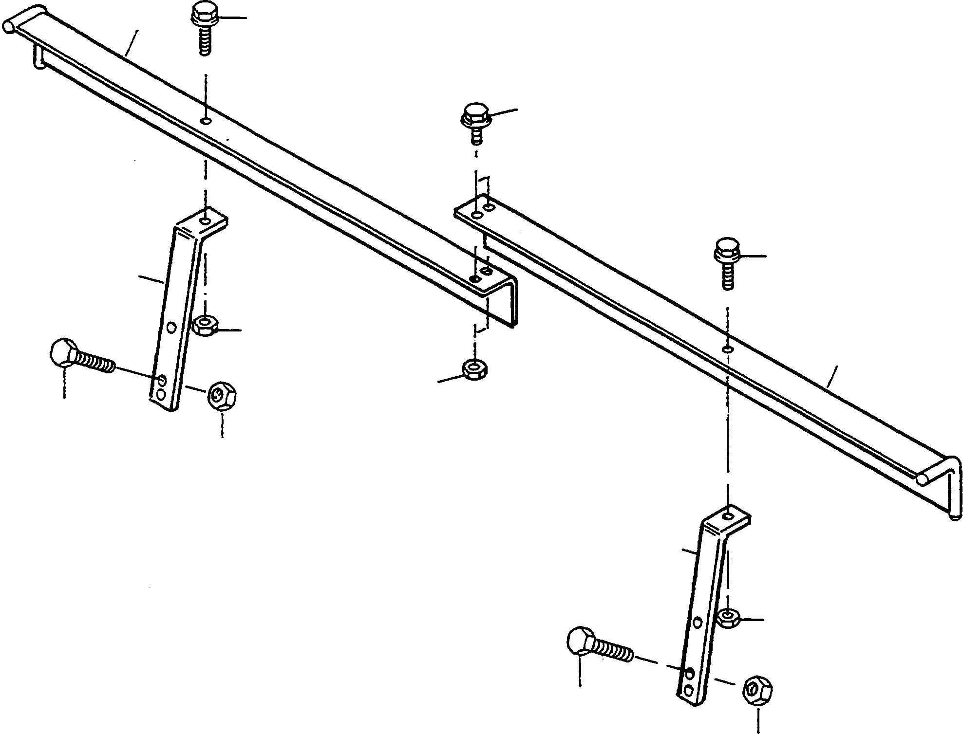 Схема запчастей Komatsu WA90-1S - РЫХЛИТЕЛЬ ЗУБЬЯWEAR ПЛАСТИНА И MARKER LIGHT ОБОРУД-Е