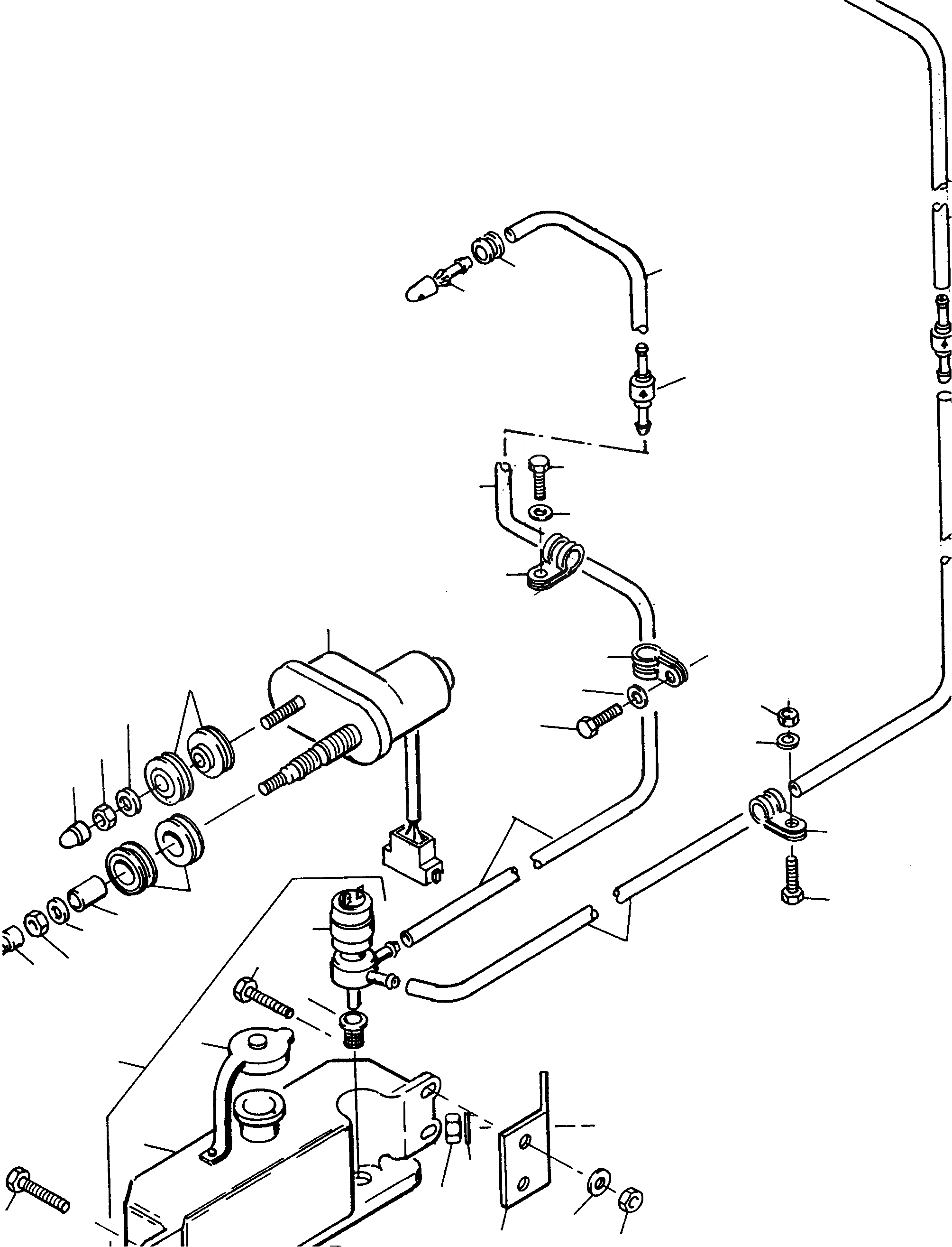 Схема запчастей Komatsu WA90-1S - WINDЗАЩИТН.-ДВОРНИКИ - ОМЫВАТЕЛЬ СИСТЕМА, ПЕРЕДН. ЭЛЕКТРИЧ. СИСТЕМА