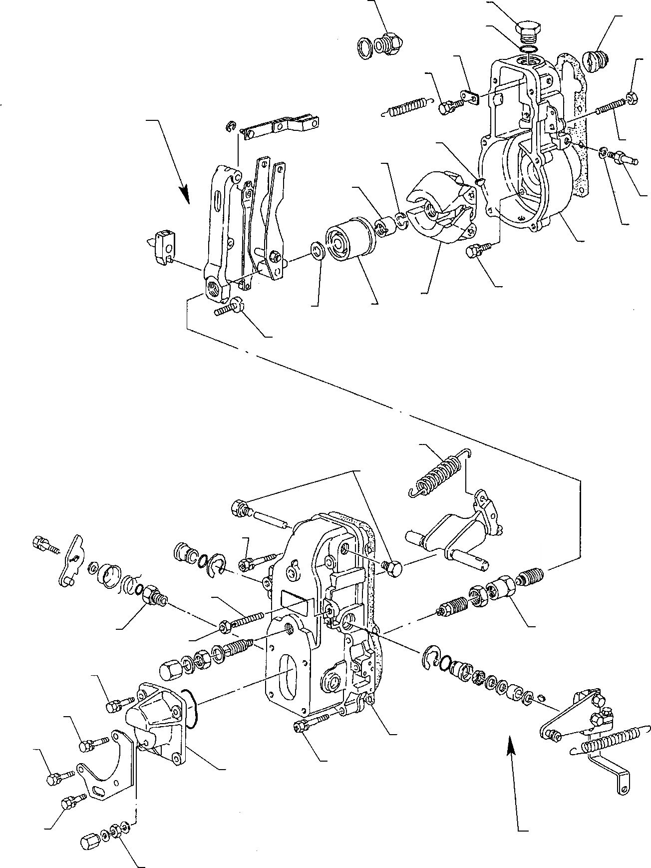 Схема запчастей Komatsu WB140PS-2 - РЕГУЛЯТОР (/) ДВИГАТЕЛЬ