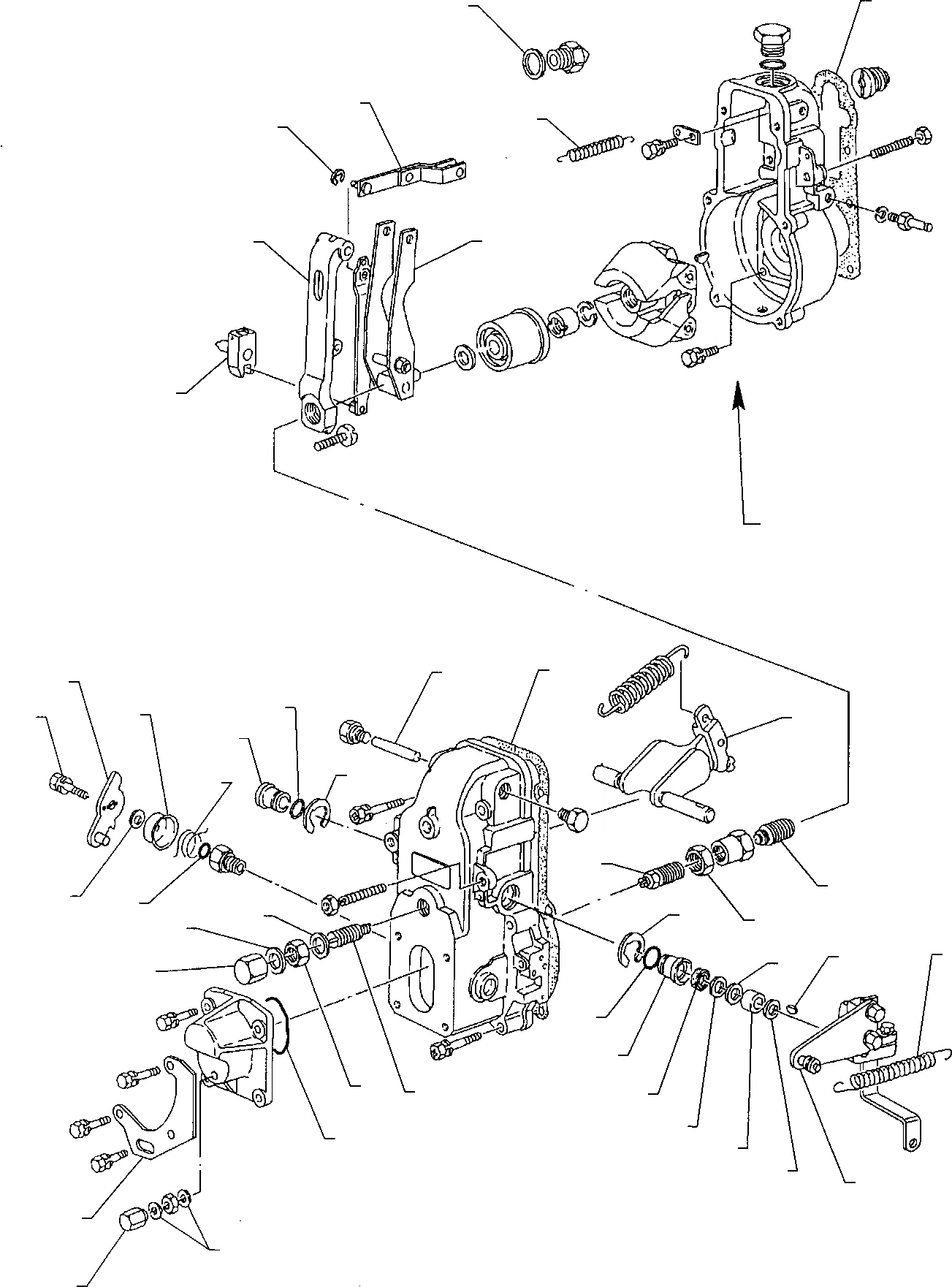 Схема запчастей Komatsu WB140PS-2 - РЕГУЛЯТОР (/) ДВИГАТЕЛЬ