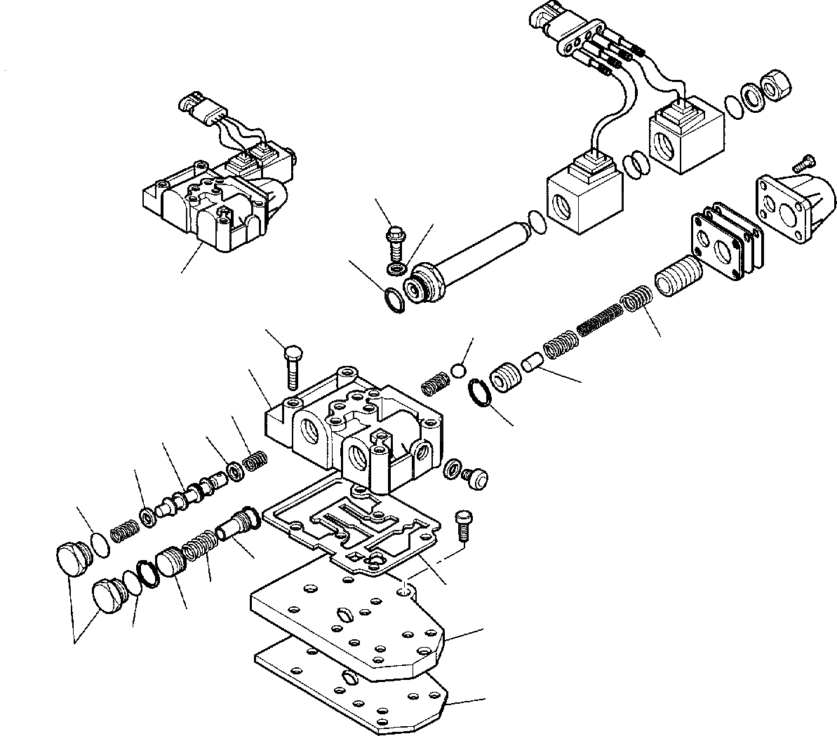 Схема запчастей Komatsu WB150-2 - ТРАНСМИССИЯ (WD) (9/) РАМА