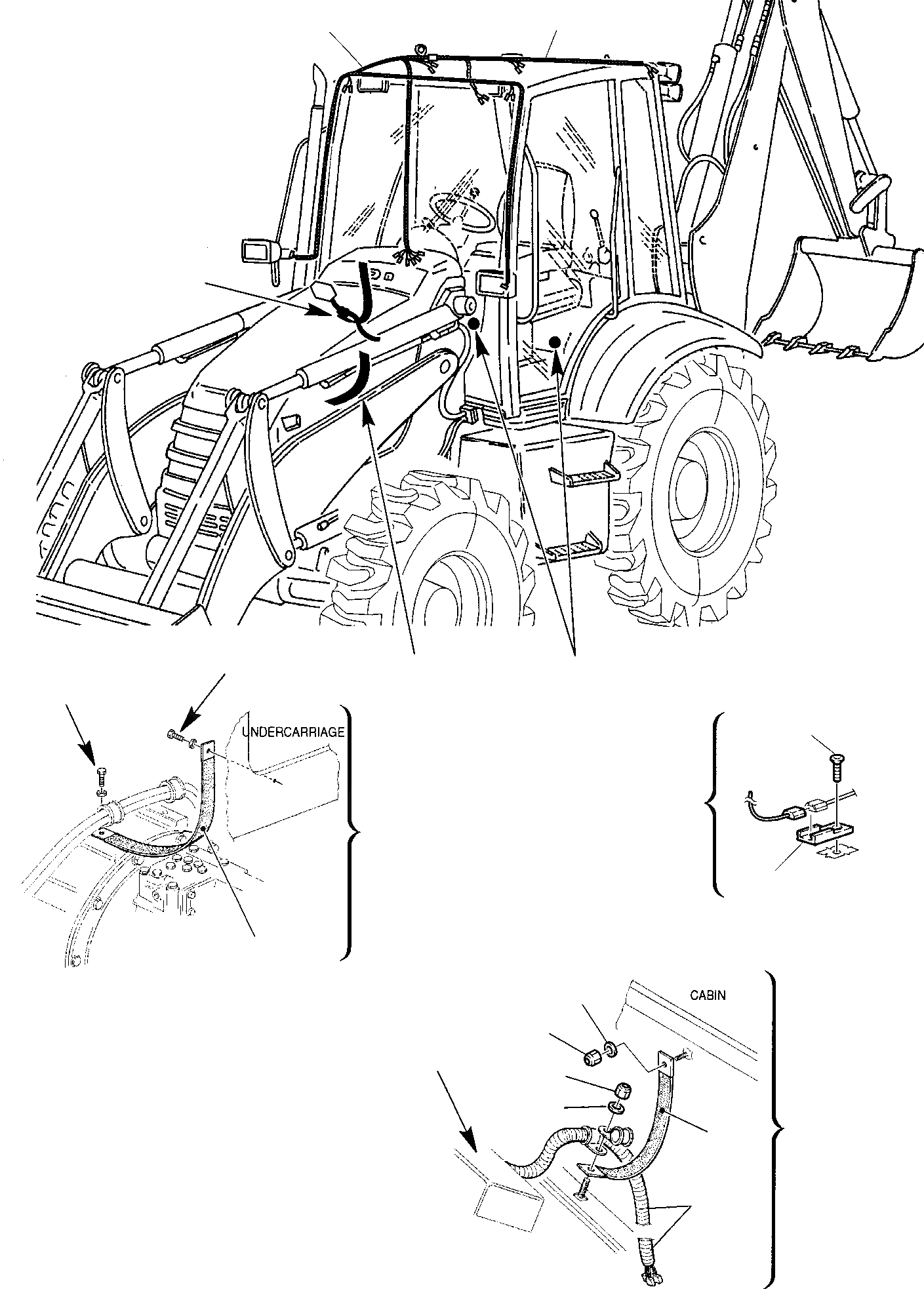 Схема запчастей Komatsu WB150AWS-2 - ЭЛЕКТРИКА (/) КОМПОНЕНТЫ ДВИГАТЕЛЯ И ЭЛЕКТРИКА