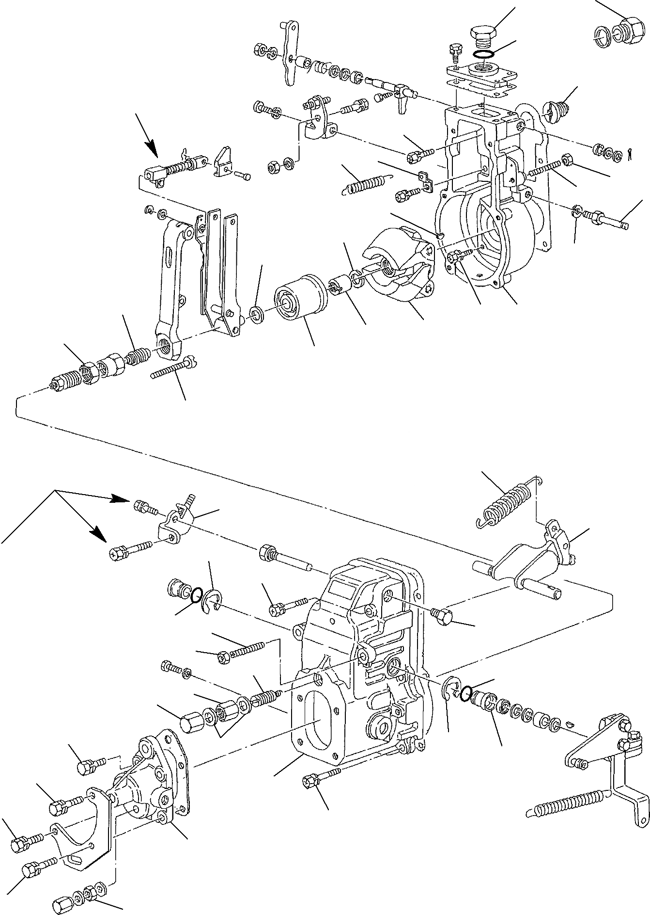 Схема запчастей Komatsu WB150WSC-2 - РЕГУЛЯТОР (/) ДВИГАТЕЛЬ