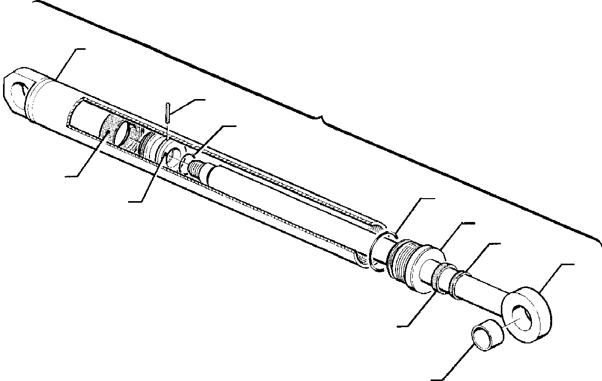 Схема запчастей Komatsu WB91R-1 WB93R-1 - КОВШ [4 В 1] ЦИЛИНДР МАРКИРОВКА